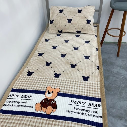 牛奶绒床盖 学生宿舍 单人 加厚保暖 学生用 冬季 沙发垫 飘窗垫