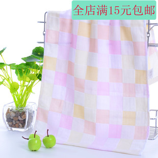 纯棉吸水 薄款 柔软透气 夏季 洗脸毛巾 双层纱布毛巾