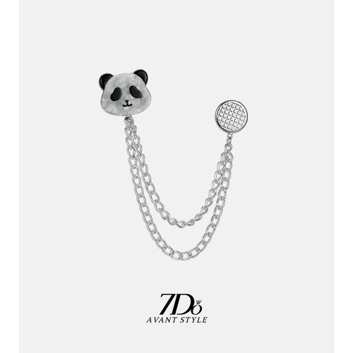 磁吸醋酸熊猫裤脚防拖地神器