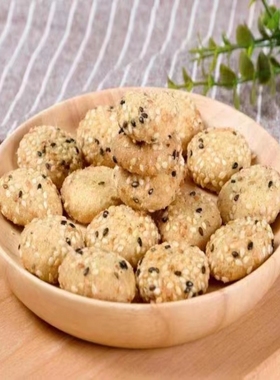 重庆特产荣昌名小吃安陶麻饼椒盐味香葱味牛肉味原味老式休闲食品