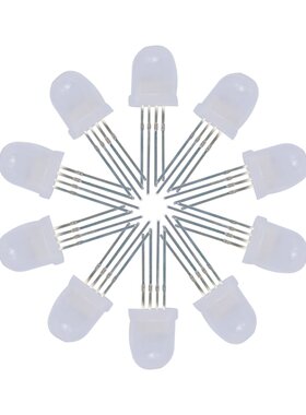 全彩内置直插灯珠 P9823 APA106 WS2818 F8 F5 草帽灯珠RGB 5V