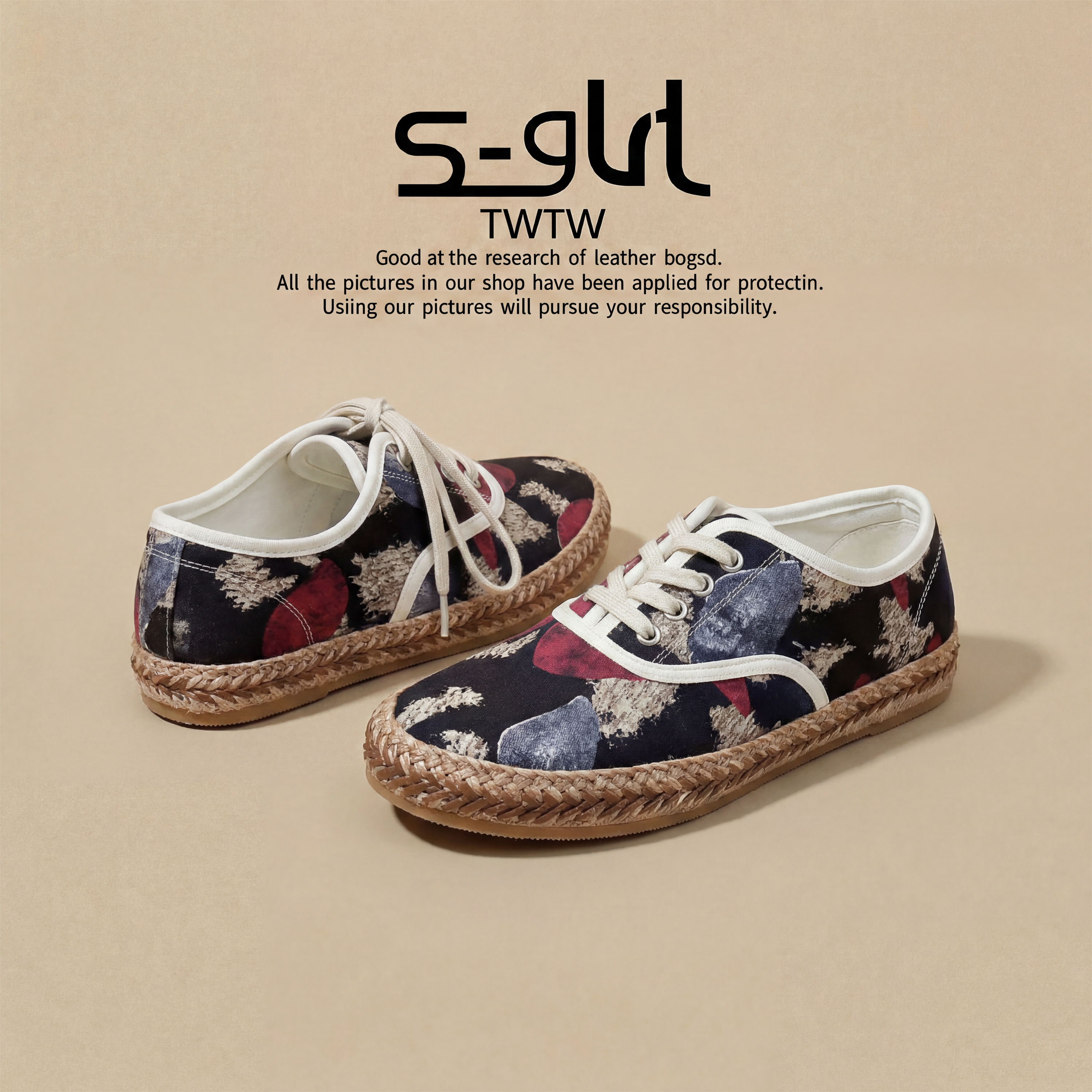 SGIRL TWTW推荐2026夏季新款帆布鞋女小众百搭厚底休闲板鞋鱼夫鞋