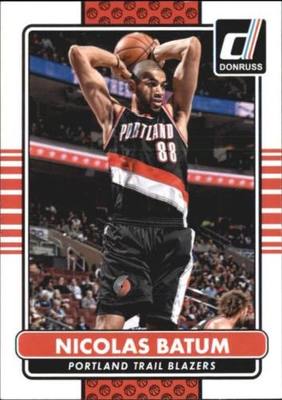 【MJ卡世界】NBA球星卡 Panini Donruss 开拓者队 巴图姆 帕尼尼