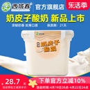 新品 酸奶益生菌大桶水果捞酸牛奶 新疆西域春奶皮子酸奶2斤桶装
