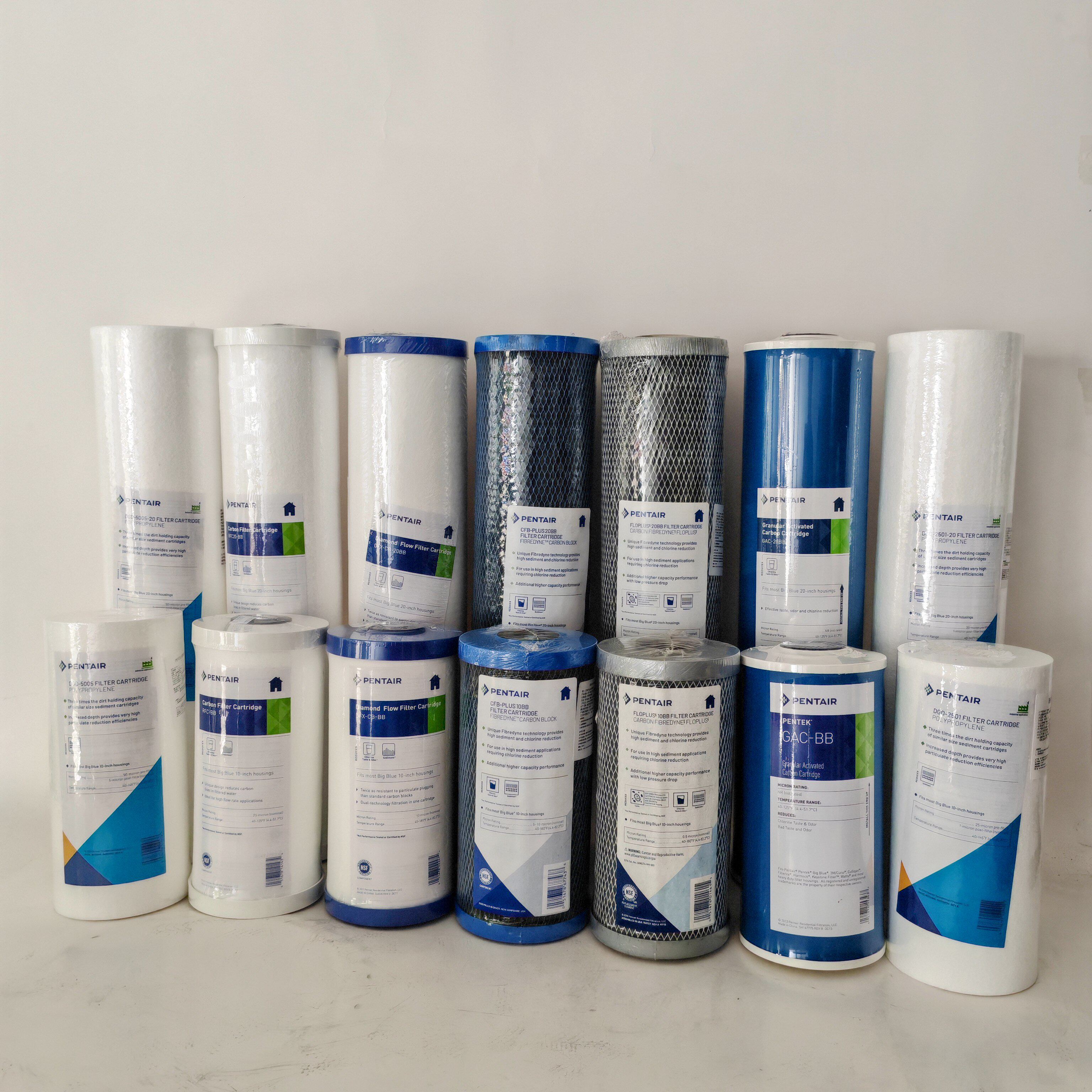 滨特尔活性炭前置PP棉通用滤芯图片