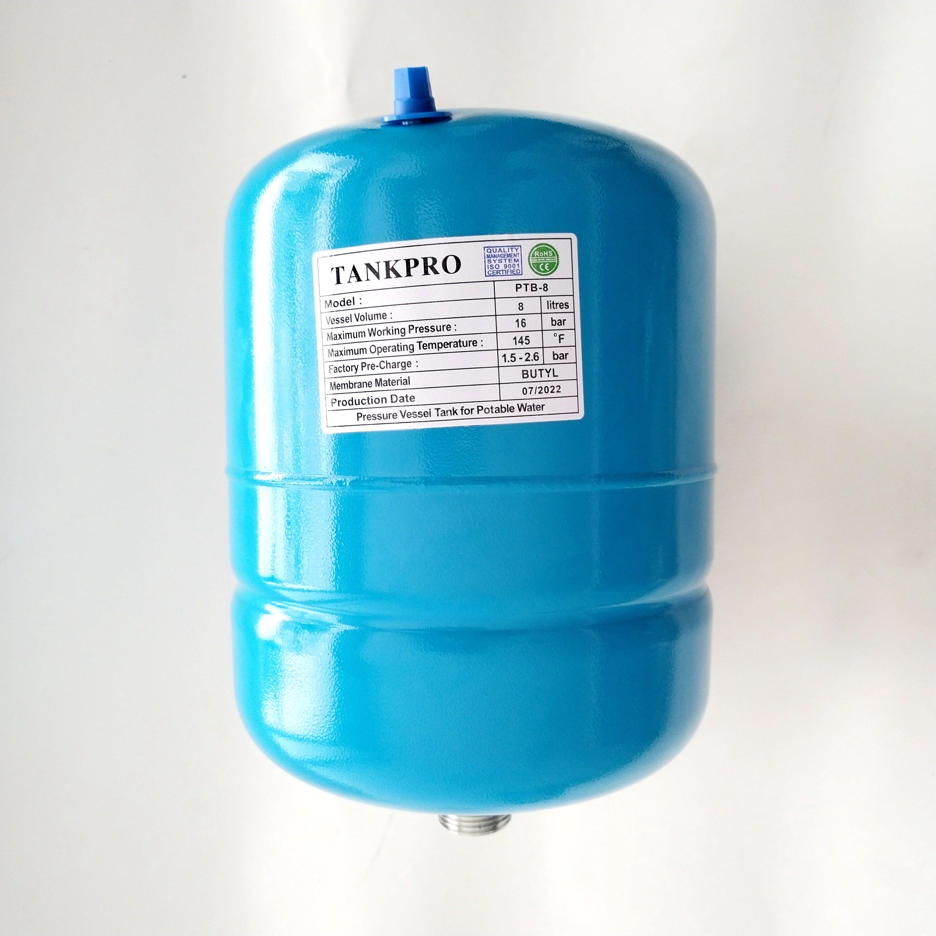 管道水锤消除器钢制压力罐聚丙烯衬稳压罐马桶膨胀罐TANKPRO铭泉