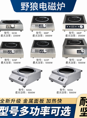 沙县小吃电磁炉野狼商用大火力