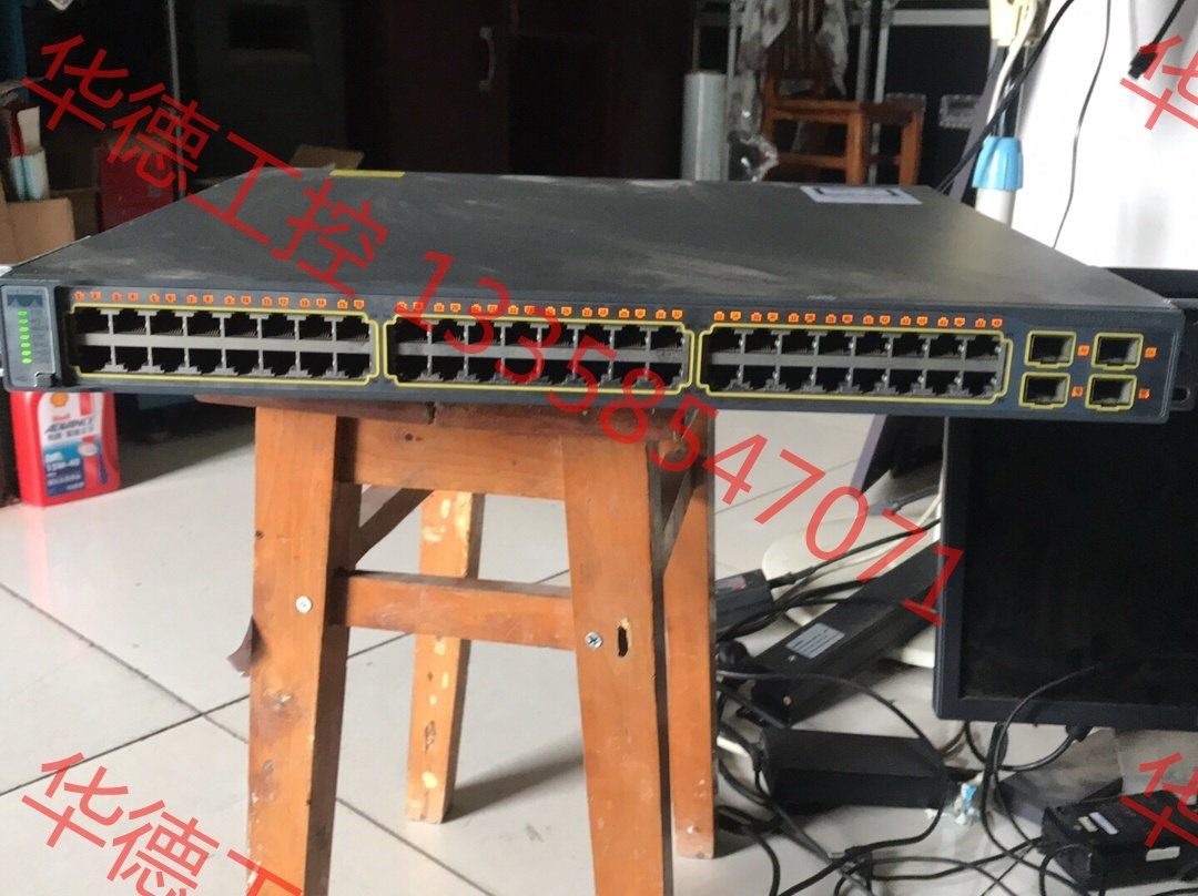 议价 思科3750g48口交换机一台,通电正常,其他不会用,懂的联