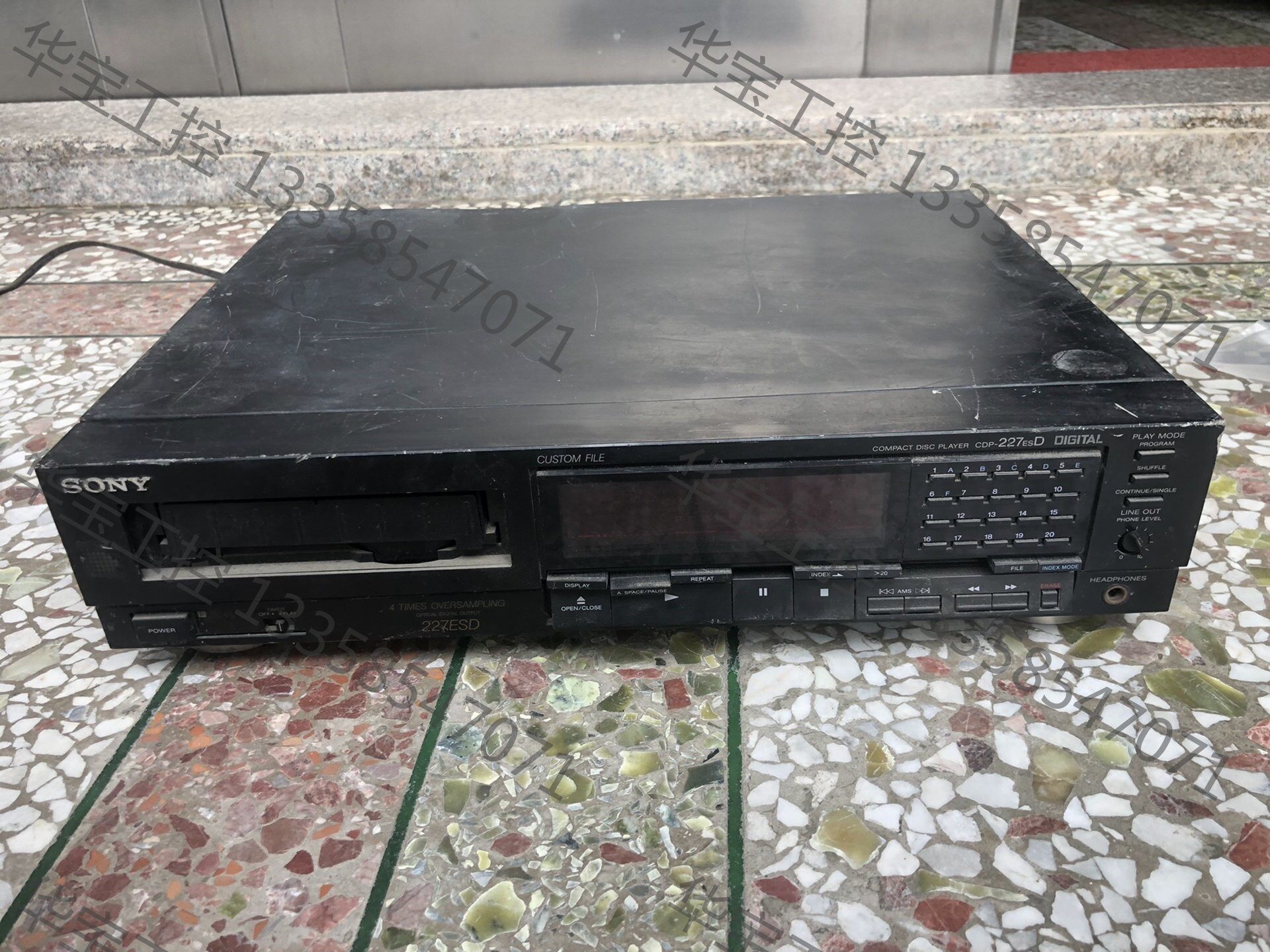 议价 索尼CDP-227高端纯CD播放机图片