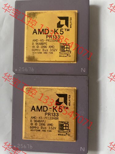 议价 AMD-K5PR133ABR古董CPU收藏，百分百实物拍照，