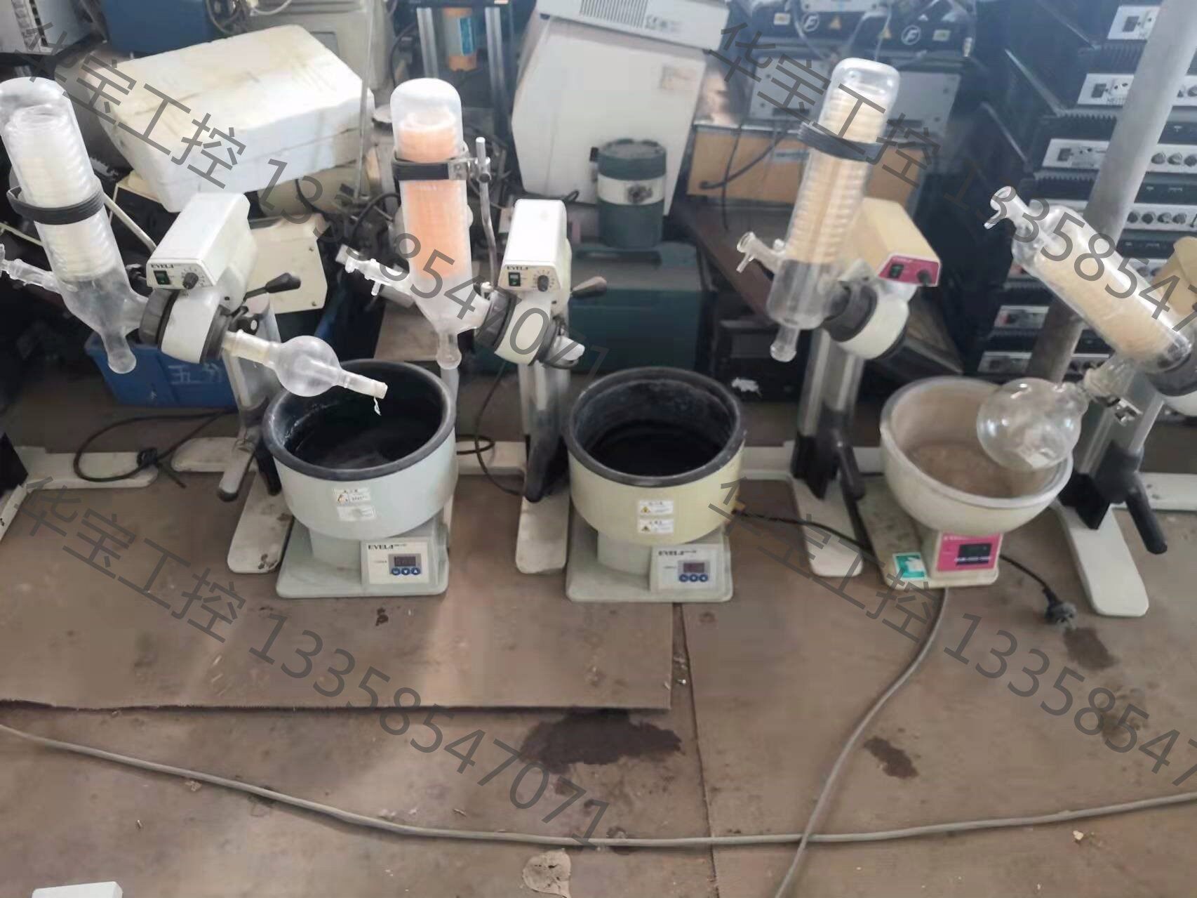 议价 爱朗eyela旋转蒸发器,水浴锅.n-1001型3个,1个没