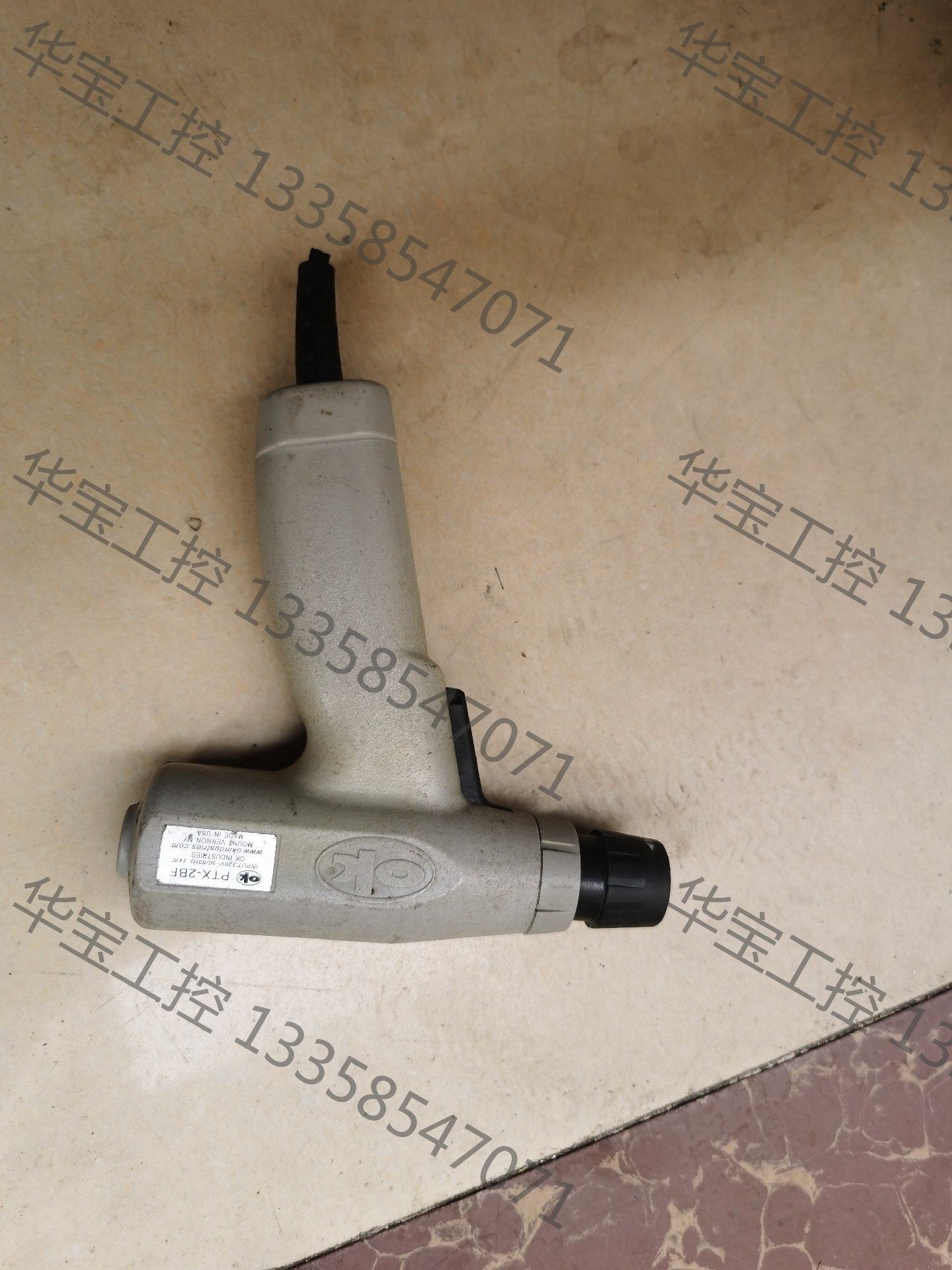 议价 原装美国ok牌电动绕线枪ptx-2bf电动绕接器,电源连接线