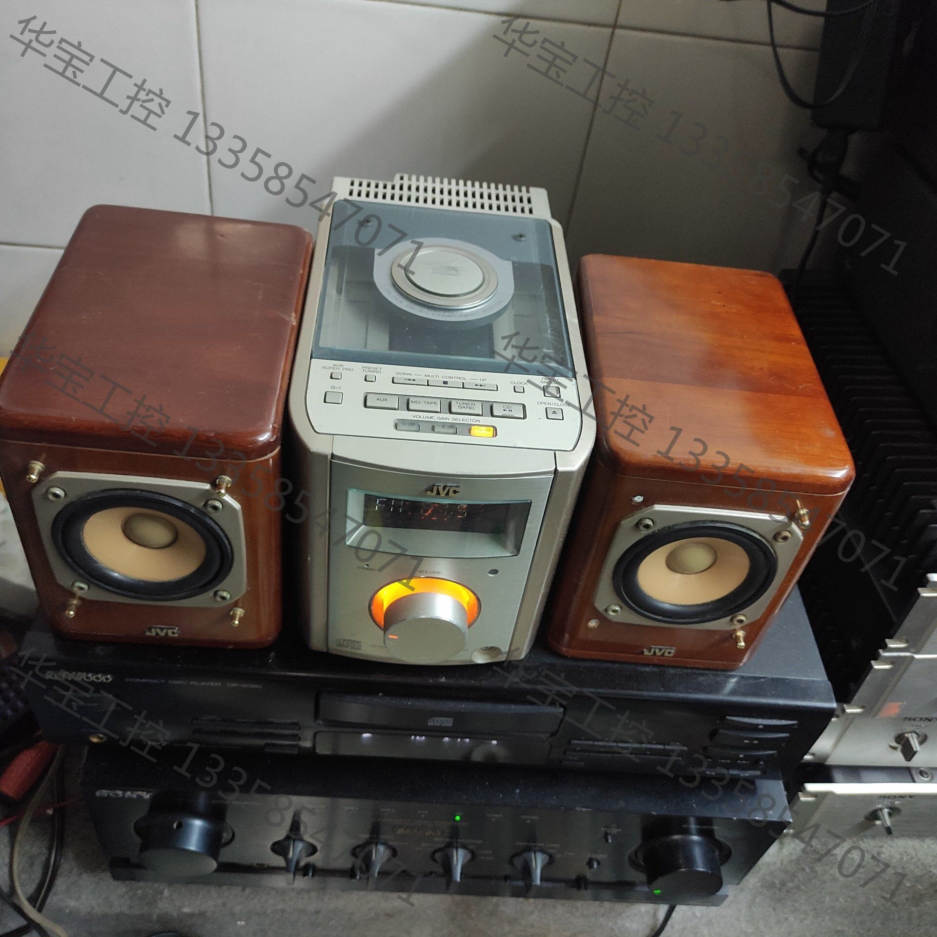 议价 日本JVC UX7000一套，成色不好，性能正常。CD读碟很