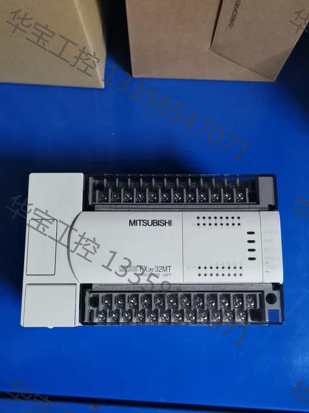 议价 三菱plc编程器fx2n一32mt一001,9成新