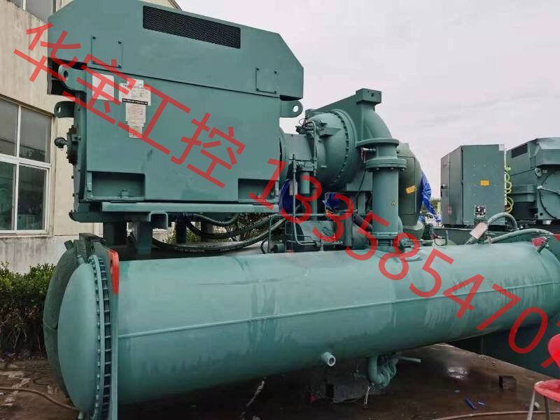 议价 约克,变频离心式冷水机组一台,烤火时不小心掉火盆里了