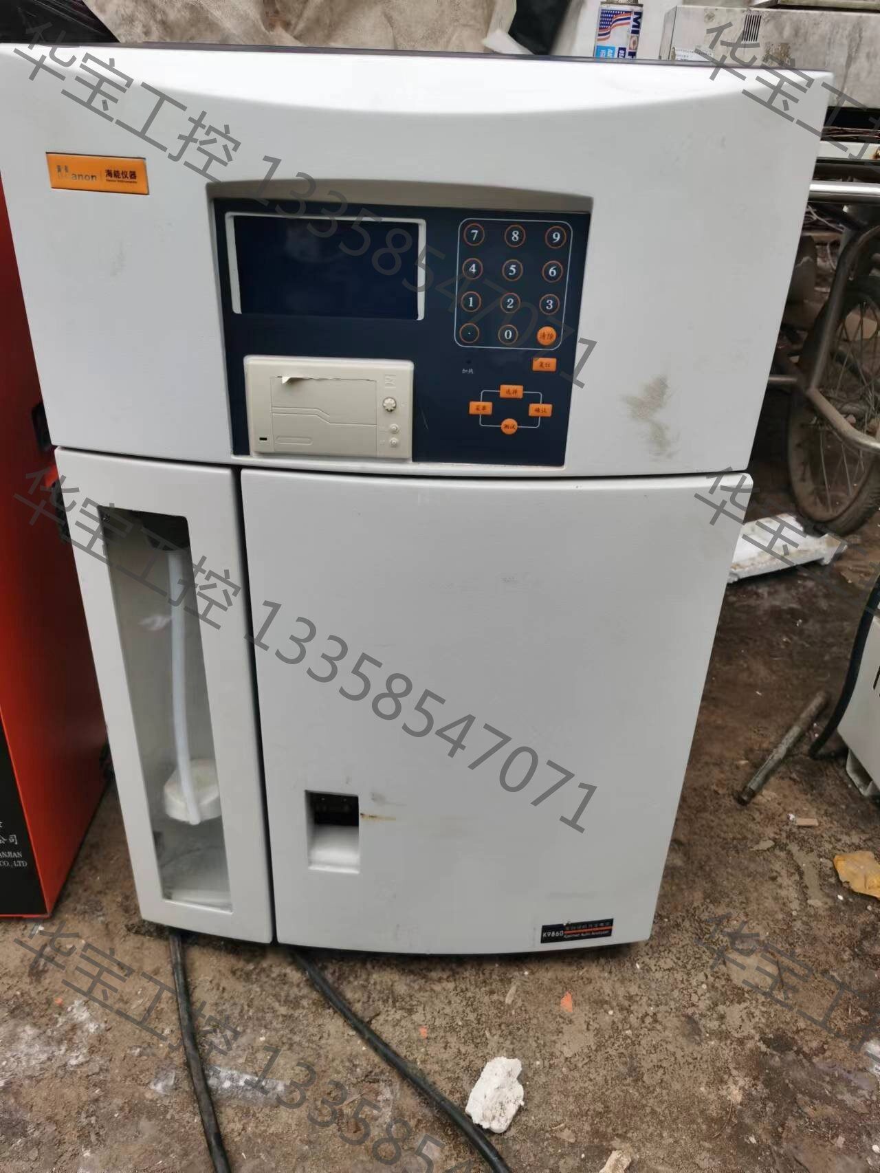 议价 海能仪器,全自动凯氏定氮仪一台,k9860型,成色如图,配合