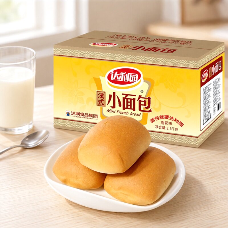 达利园法式小面包整箱营养早餐