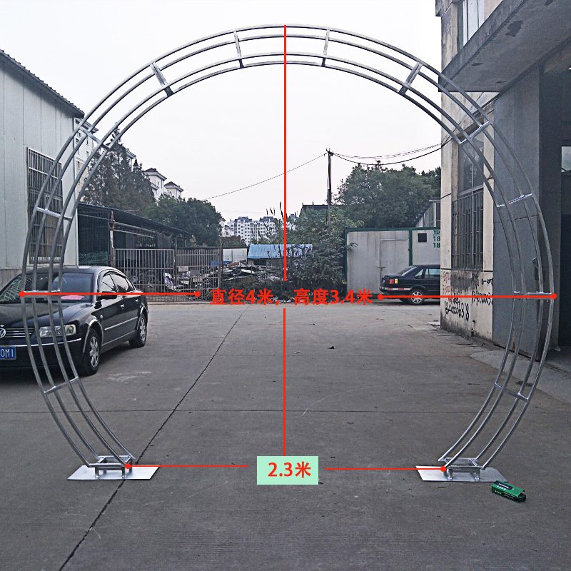 圆弧拱门桁架圆形架子按尺寸定做
