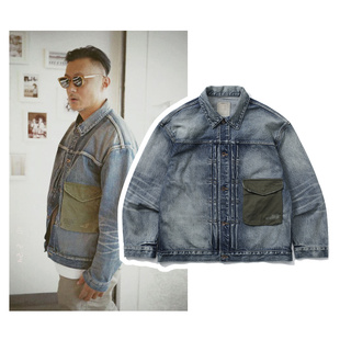 日产十周年限定万元 现货 余文乐同款 24AW 牛仔夹克外套男 MADNESS