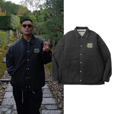 现货余文乐同款日产尼龙工装夹克