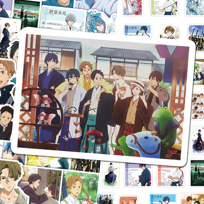 136张弦音风舞高中弓道部贴纸鸣宫凑竹早静弥藤原愁如月七绪装饰