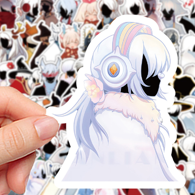 160张光遇贴纸ins风高颜值帅气角色周边素材diy桌面手机壳贴画