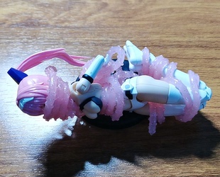 触手扭蛋配件 figma女神装置机娘30ms1/12女兵人素体改件散货模型