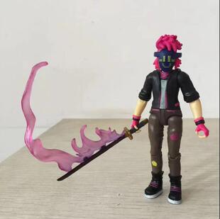 3.75寸火焰刀剑武器1/18特种部队兵人偶可动手办散货场景配件模型