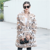 80长西装 咔咔皮草 特惠现货 领美猫皮草外套