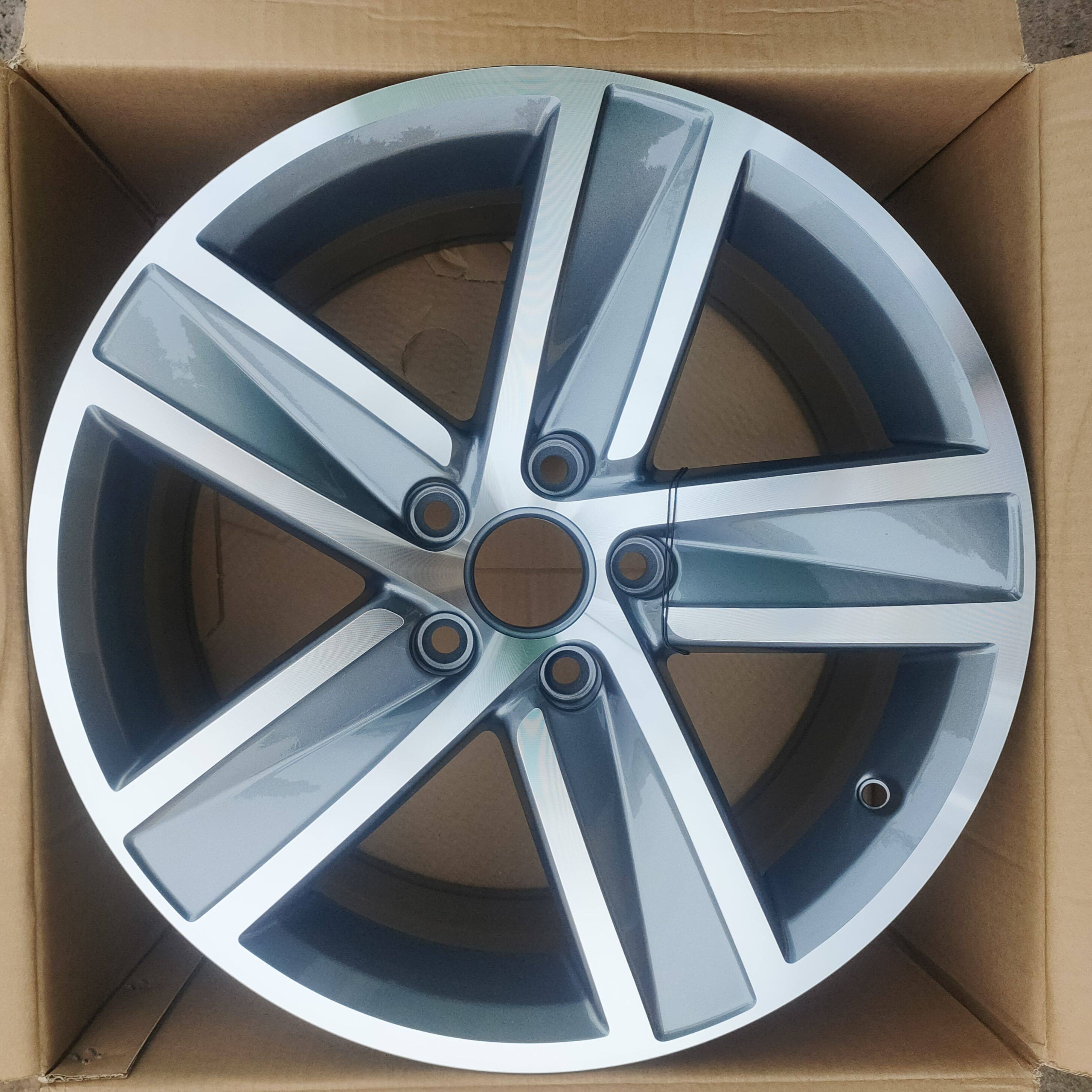 适用于17寸大众CC铝合金轮毂高尔夫速腾迈腾 帕萨特 钢圈全新胎铃