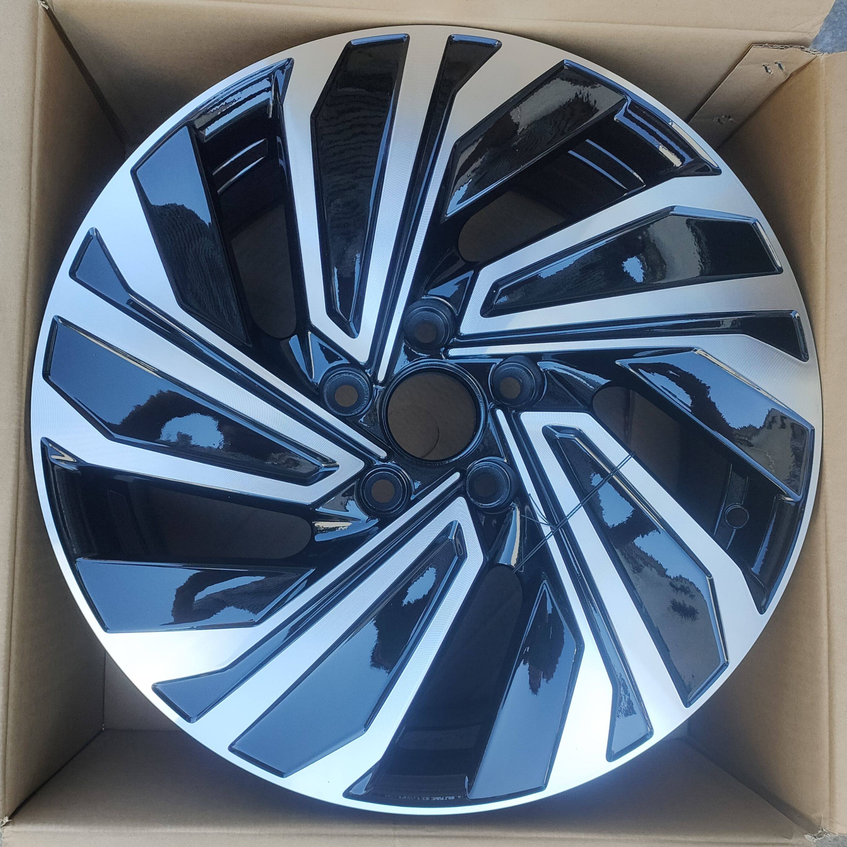 适配17寸19款大众速腾铝合金轮毂大众高尔夫 帕萨特 速腾钢圈全新