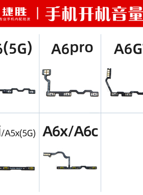 适用OPPO A6 (5G) A6Pro A6x A6i A6GT A6c开机音量排线 开关排线