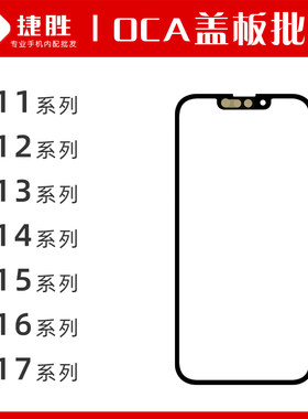 适用苹果12-17系列带OCA盖板