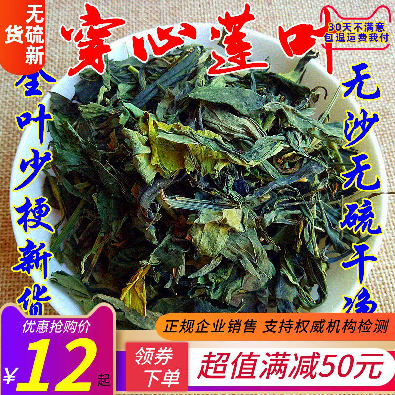 中药材 野新货穿心莲叶 一见喜 四方莲 苦胆草 金香草500克包邮