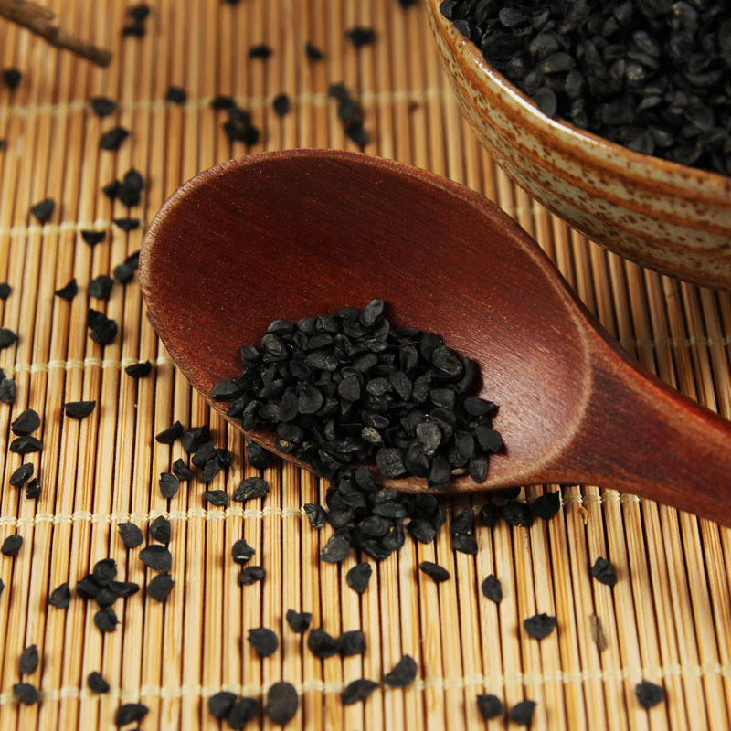 韭菜籽 中药材药用食用泡持 久磨生熟韭菜子粉500g包邮代磨粉