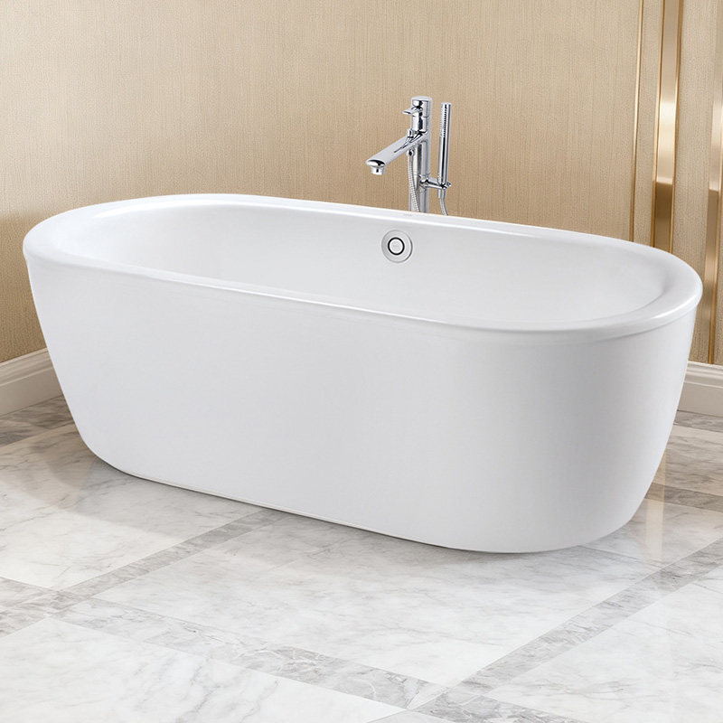 TOTO铸铁浴缸FBYN1716/1816CHPT 独立式家用成人泡澡浴缸贵妃浴缸