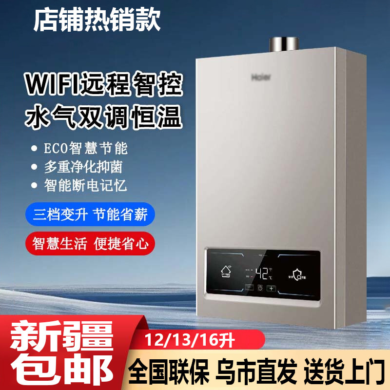 【新疆包邮】燃气热水器天然气净化洗澡恒温家用大容量无氧铜水箱