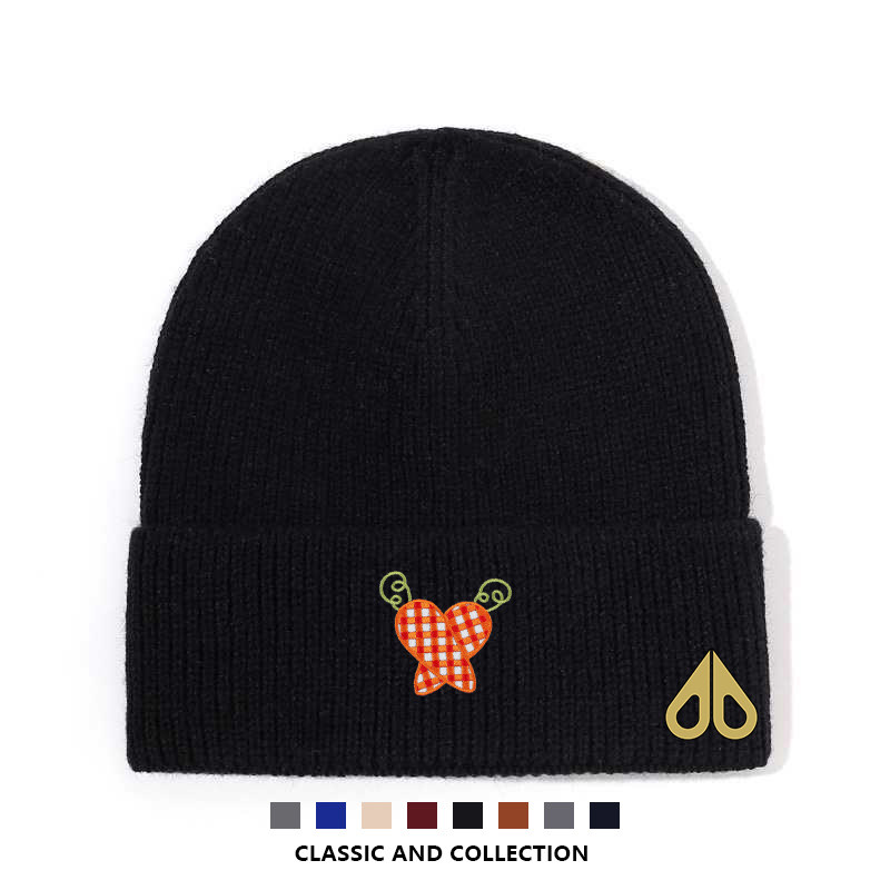 剪刀四季2026时尚休闲百搭显脸小男女同款秋冬保暖护耳针织帽潮