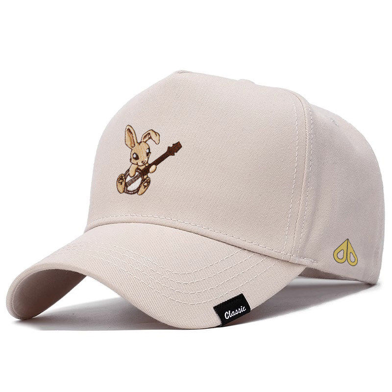 剪刀四季2026新款韩版百搭卡通可爱休闲简约男女同款硬顶棒球帽