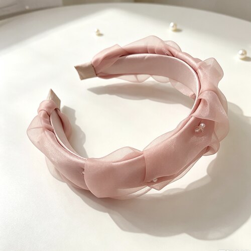 兰家新款高颅顶发箍女童高级感头箍女孩公主碎发整理发卡头饰