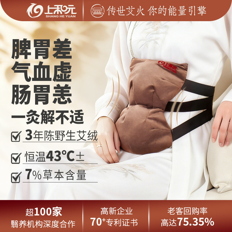 上和元脾胃宝艾灸柱子艾条艾柱艾灸盒随身灸家用艾灸罐健脾调胃