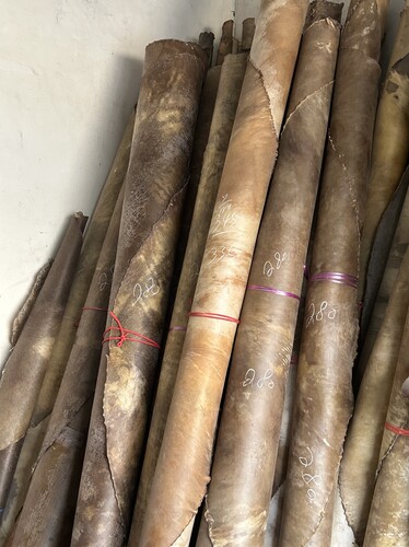 黄牛皮特大鼓皮3.25米3.35米3.45米定制纯正黄牛皮手工制作鼓皮