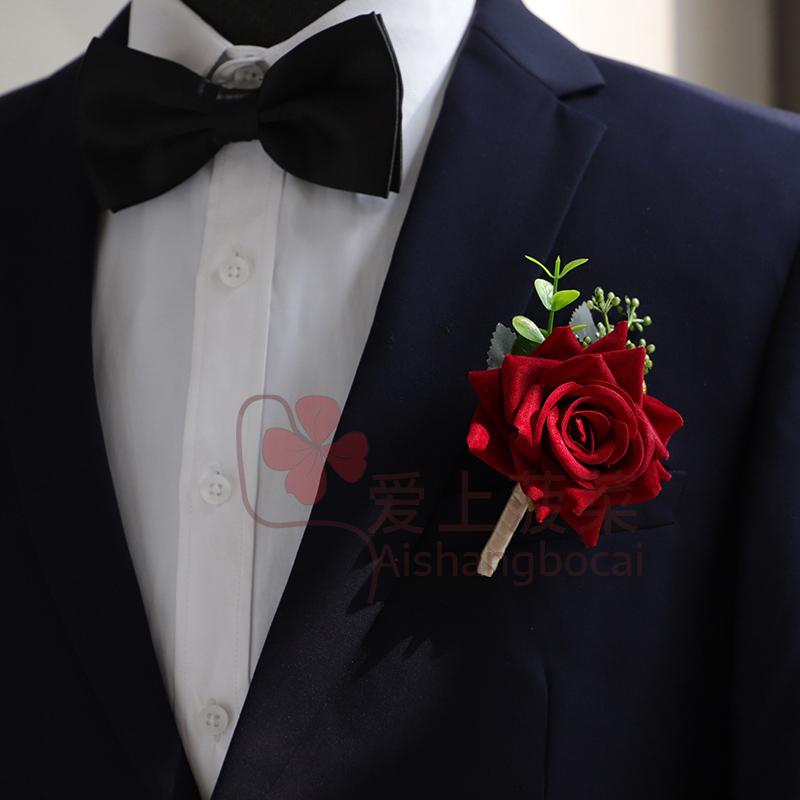 爱上菠菜高级感胸花手腕花