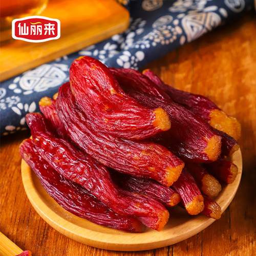 【整根红瑶烤地瓜】软糯香甜红瑶蜜薯0脂肪带皮红薯干 炒货店同款