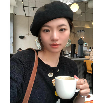 贝雷帽日常休闲女春夏秋冬透气
