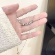 精致锆石星星项链女轻奢小众设计高级感锁骨链ins简约冷淡风配饰