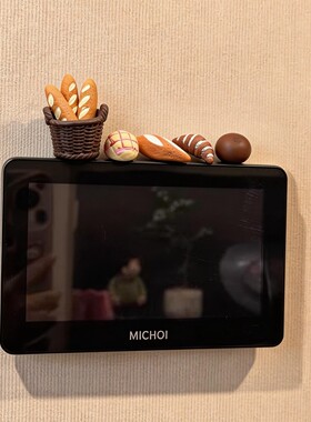 面包可视门铃装饰摆件入户门玄关创意家居氛围感装饰可爱2026卡通