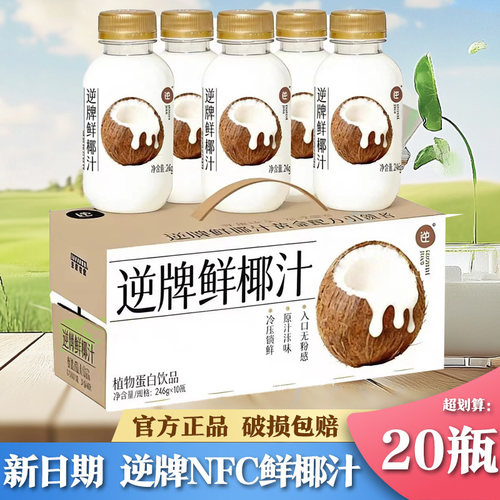 逆牌NFC鲜椰汁246ml*10瓶