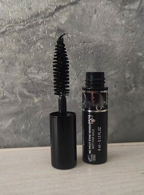 源390/6g法 黑管惊艳盈密睫毛膏4ml  090# 浓密拉长卷翘不脱妆