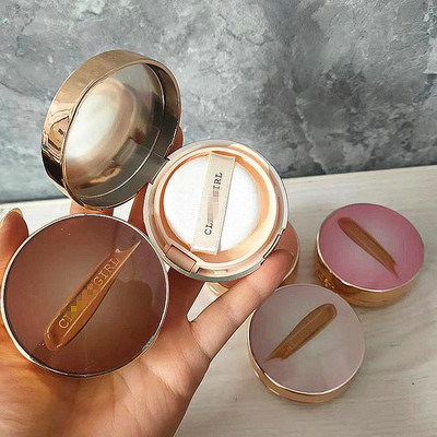 气垫修容妆前腮红提升气色